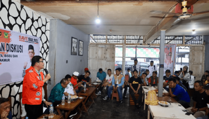 Cawagub Sulsel Azhar Arsyad Diskusi di Watampone, Andi Islamuddin: Bone dan Sulsel Harus Ditegakluruskan oleh DIA