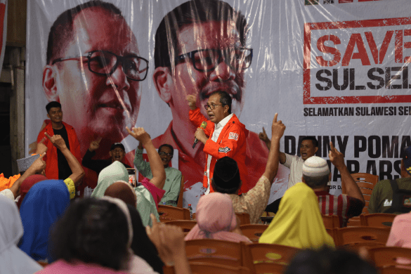 Kampanye di Soppeng, Cagub Sulsel Danny Pomanto Dialog Bareng Warga di Tiga Titik