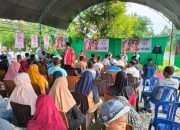 [FOTO] Kampanye Pilgub, Cawagub Sulsel Azhar Arsyad Disambut 200-an Warga Poreang, Tanalili, Luwu Utara