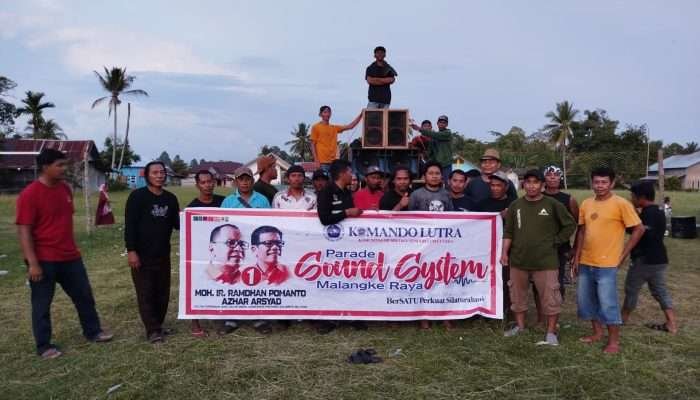 Gelar Parade Sound System, Komando Lutra Harap DIA Terpilih di Pilgub Sulsel