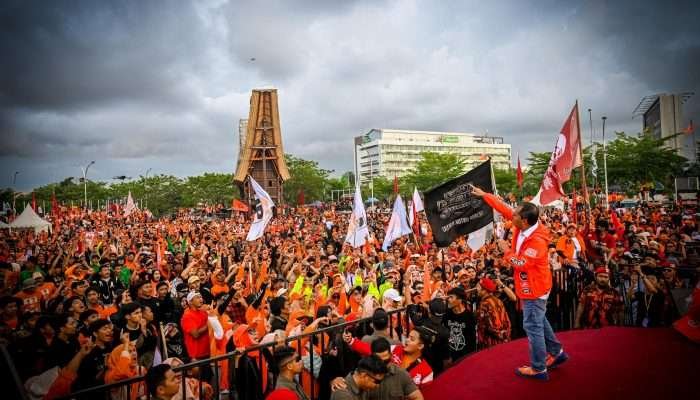 Kampanye INIMI DIA Sukses Meriah, Warga Sulsel: Saya Datang Sukarela Tanpa Uang Transport